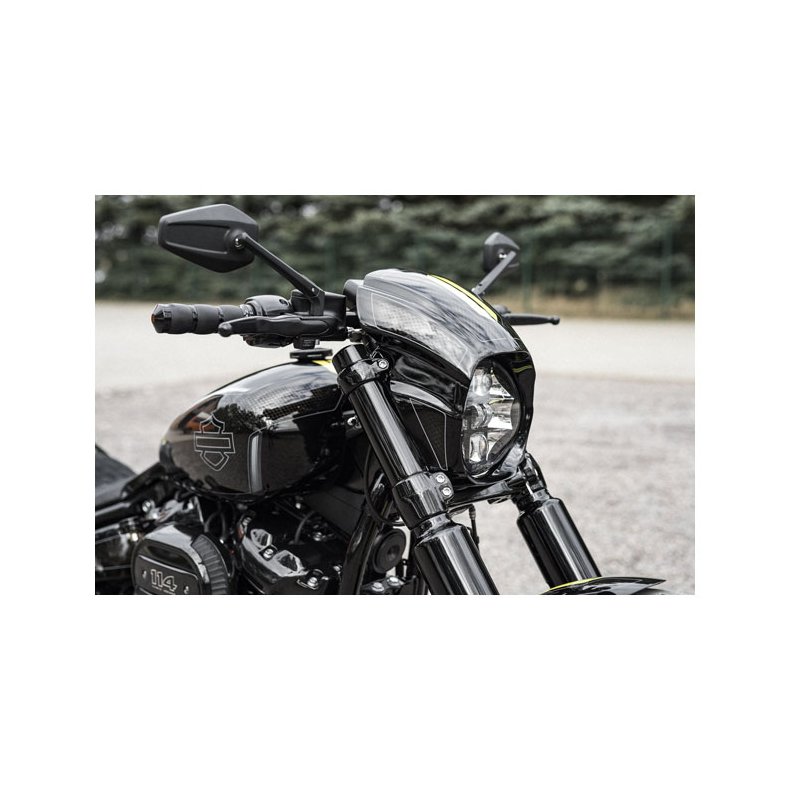 KILLER CUSTOM, 'AGGRESSOR' Softail: 18-20 FXBB Street Bob; 2021 FXBBS Street Bob; 18-20 FXLR Low Rid