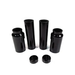 KILLER CUSTOM, 'AGGRESSOR' SERIES FULL FORK COVER SET. BLACK