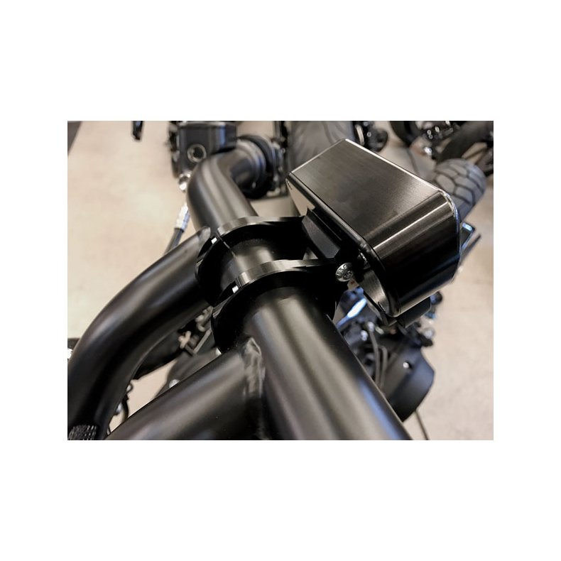 KILLER CUSTOM, SPEEDOMETER RELOCATION HOUSING. BLACK 