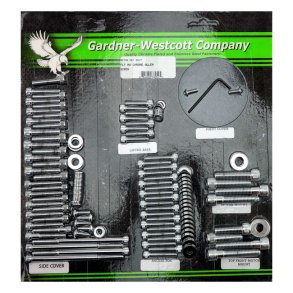 GW, MOTOR SCREW KIT. CHROME 17-21 touring