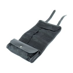 LONGRIDE, TOOLBAG WAXED COTTON. BLACK 