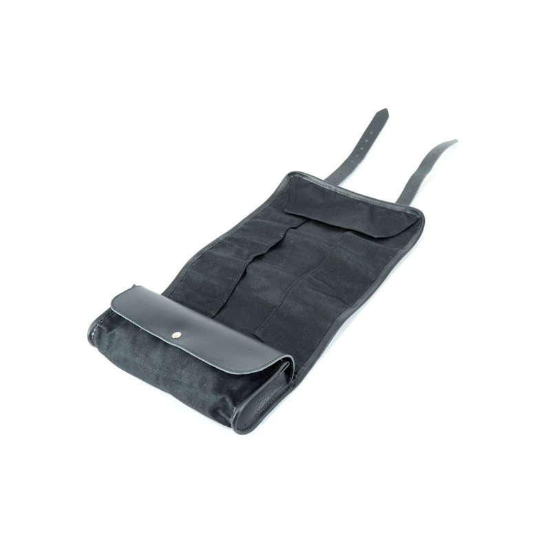 LONGRIDE, TOOLBAG WAXED COTTON. BLACK 