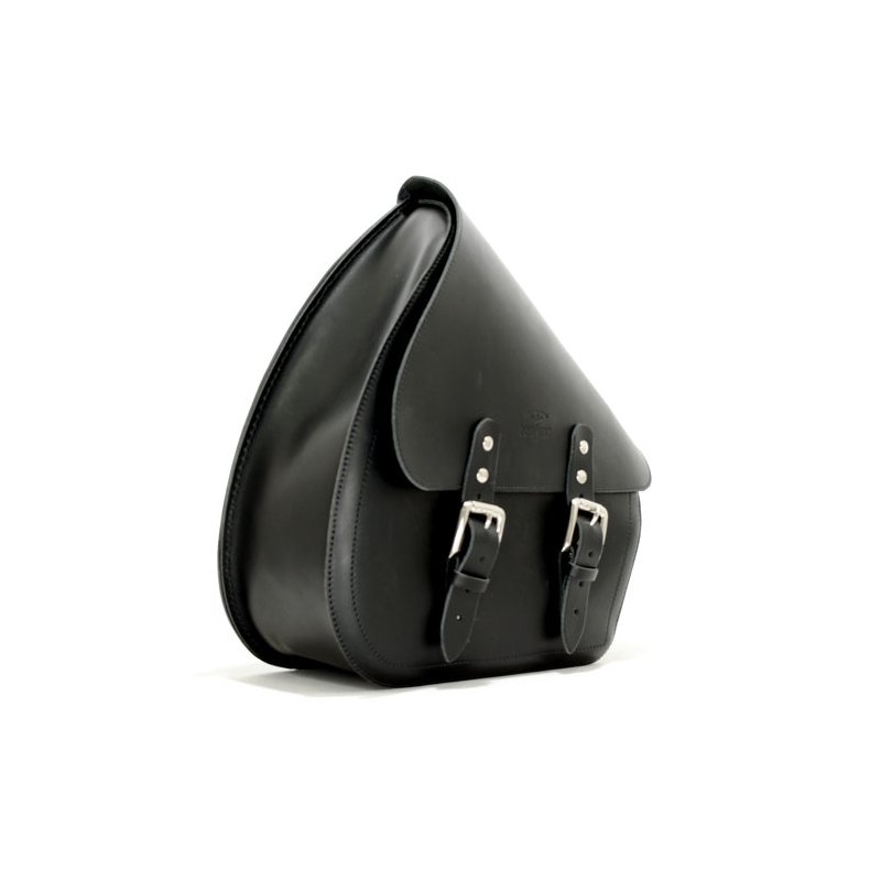 LONGRIDE, LEATHER SWINGARM BAG. 7 LITER M8 softail