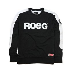 ROEG RANDY SWEAT JERSEY BLACK/WHITE The ROEG Randy 
