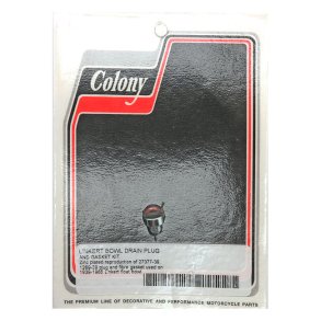 COLONY, LINKERT FLOAT BOWL DRAIN PLUG AND GASKET KIT 