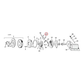 SHIFT PAWL,RIGHT(WITHOUT SPRING) Fits: > 52-E75 B.T.; 54-71 K, XL(NU)