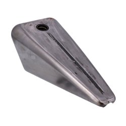 STRETCH 2.5 GALLON CHOPPER GAS TANK Designed for longer frames with an extended top tube. 2.5 gallon