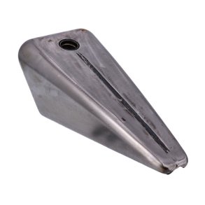 STRETCH 2.5 GALLON CHOPPER GAS TANK Designed for longer frames with an extended top tube. 2.5 gallon