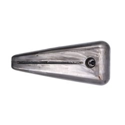 Stretch 2.5 gallon chopper gas tank Designed for longer frames with an extended top tube. 2.5 gallon