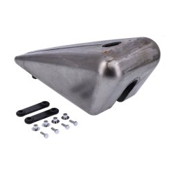 STRETCH 2.5 GALLON CHOPPER GAS TANK Designed for longer frames with an extended top tube. 2.5 gallon