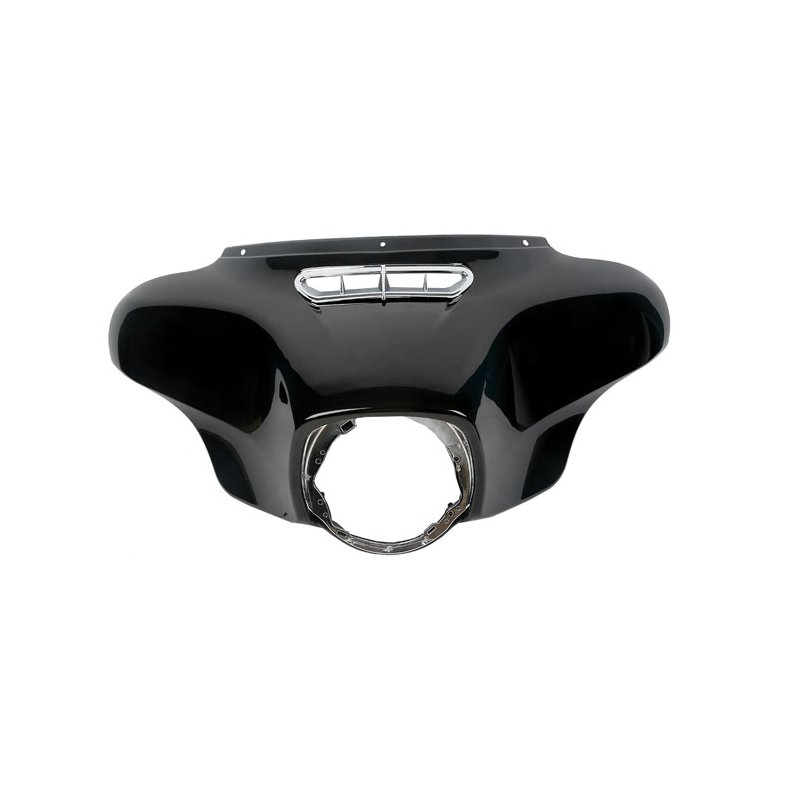 OUTER BATWING FAIRING. BLACK Gloss black. Heavy duty ABS construction. 