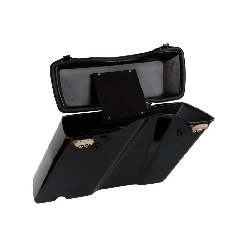 STANDARD SADDLEBAG SET. BLACK Gloss black. 