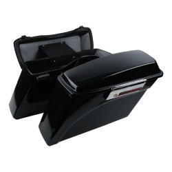 STANDARD SADDLEBAG SET. BLACK Gloss black. 