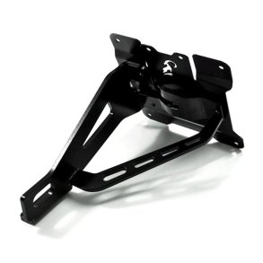 Zieger, side mount license plate bracket kit. Black 90-03 XL Sportster