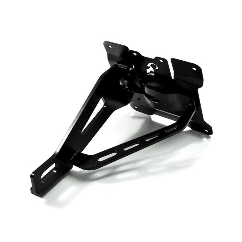 Zieger, side mount license plate bracket kit. Black  04-22 xl