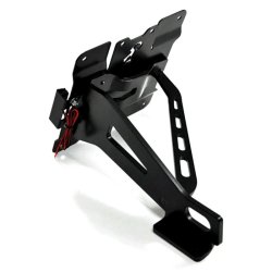 Zieger, side mount license plate bracket kit. Black  04-22 xl