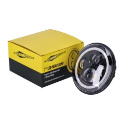 7" LED E Godkendt med halo ring