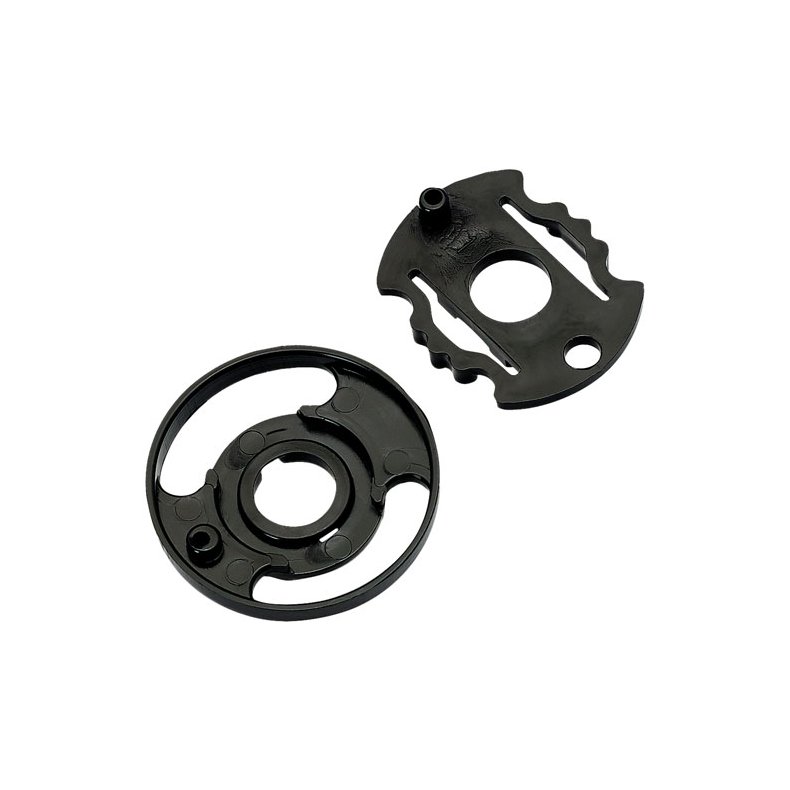 BILTWELL GEN2 BASEPLATE KIT - BLACK (PAIR)