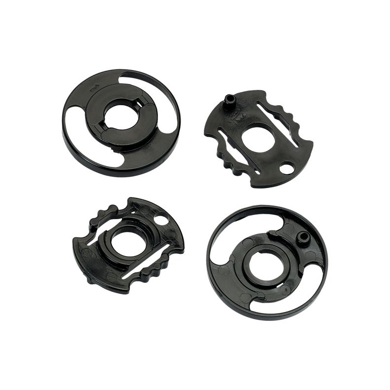 BILTWELL GEN2 BASEPLATE KIT - BLACK (PAIR)