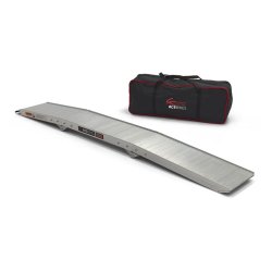 Motorcykel rampe, compact m. taske 300kg