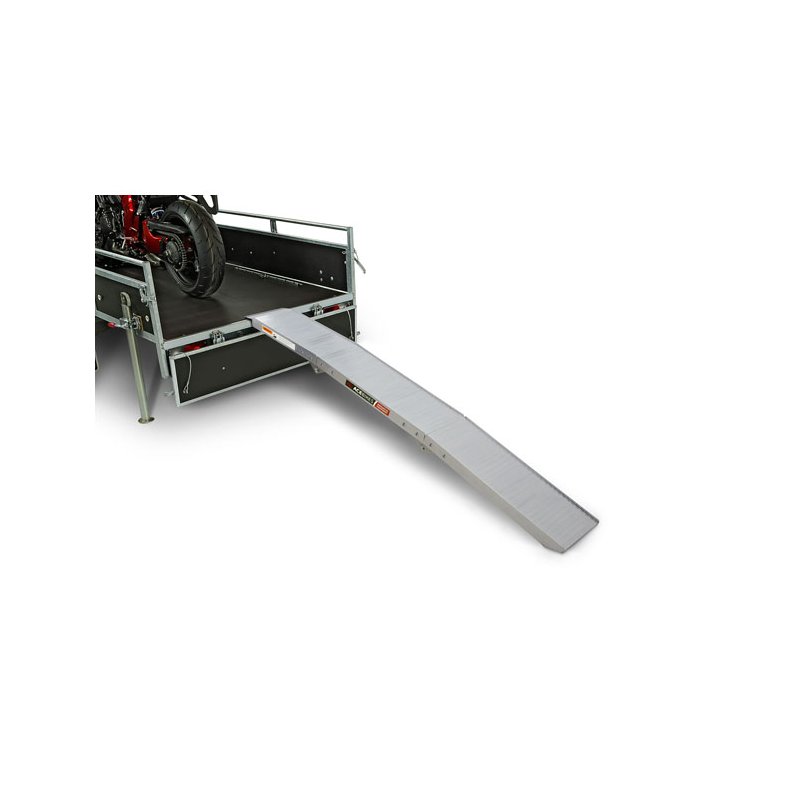 Motorcykel rampe, compact m. taske 300kg