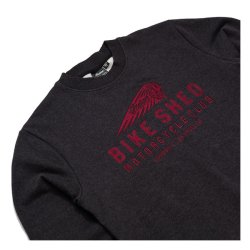 BSMC INDIAN MOTORCYCLE SWEATSHIRT CHARCOAL