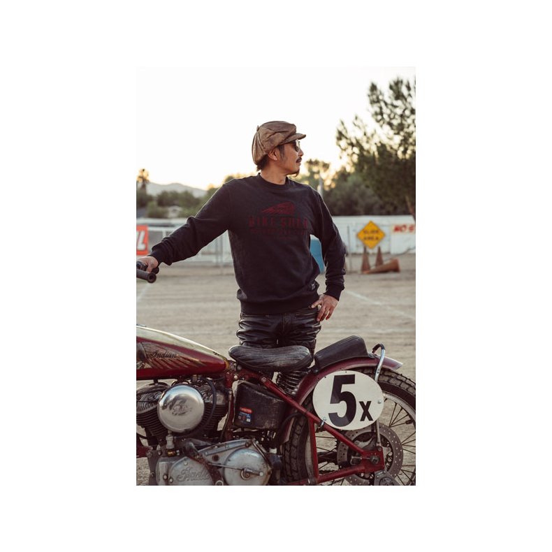 BSMC INDIAN MOTORCYCLE SWEATSHIRT CHARCOAL