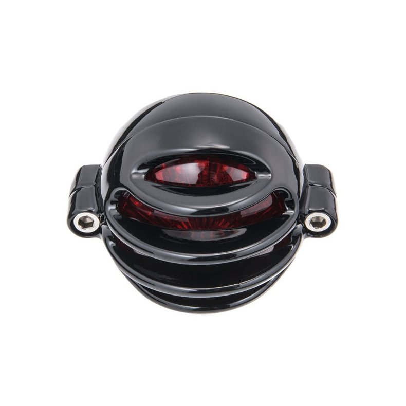 MOTONE, LECTER LED TAILLIGHT. BLACK, NO BRACKET. ECE Black. 