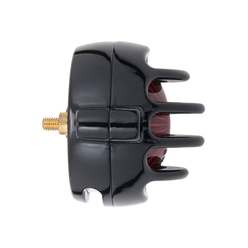 MOTONE, LECTER LED TAILLIGHT. BLACK, NO BRACKET. ECE Black. 