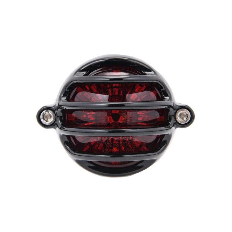 MOTONE, LECTER LED TAILLIGHT. BLACK, NO BRACKET. ECE Black. 