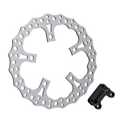 ARLEN NESS, 13" JAGGED SPOKE MOUNT ROTOR KIT.14-21 Touring 