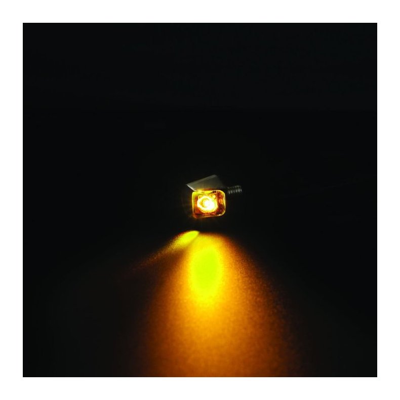 Rough Crafts x Ion LED turn signal by Koso. Black