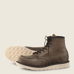 RED WING SHOES 8863 6-INCH MOC TOE - SLATE MULESKINNER