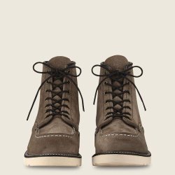 RED WING SHOES 8863 6-INCH MOC TOE - SLATE MULESKINNER