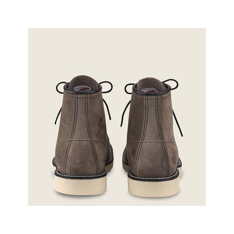 RED WING SHOES 8863 6-INCH MOC TOE - SLATE MULESKINNER
