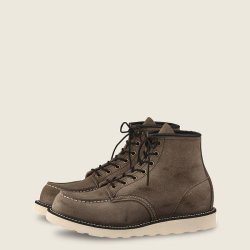 RED WING SHOES 8863 6-INCH MOC TOE - SLATE MULESKINNER