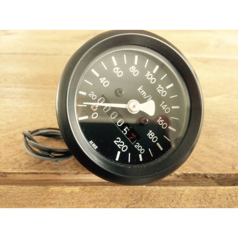 60MM Black BMW Speedo