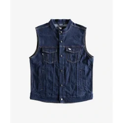 Saint denim vest Blue