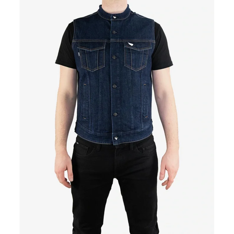 Saint denim vest Blue