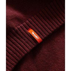 SAINT RETRO KNIT CREW (rd &amp; grn)