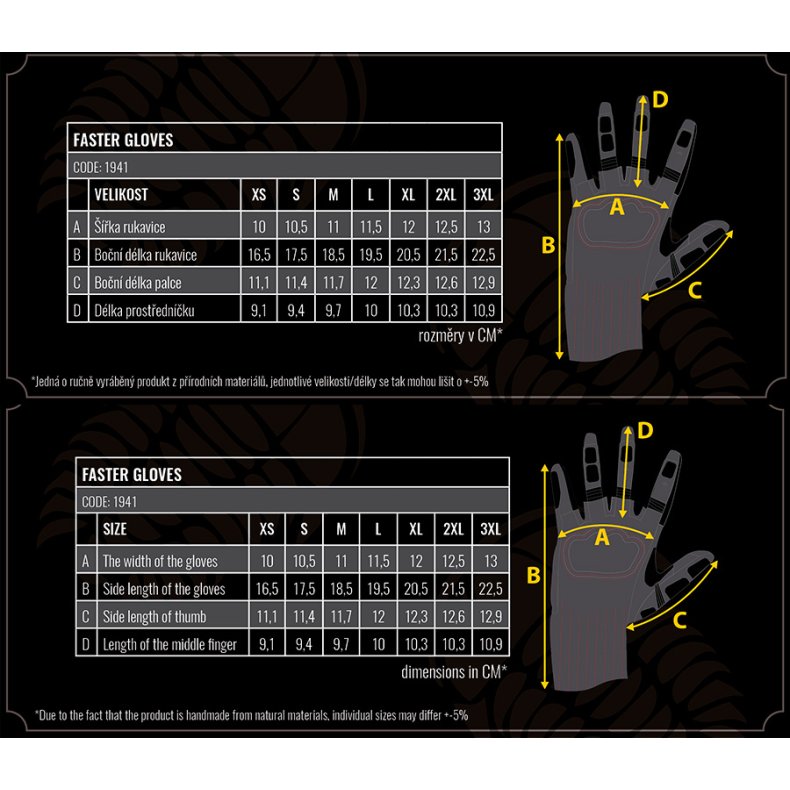 Trilobite 1941 Faster gloves