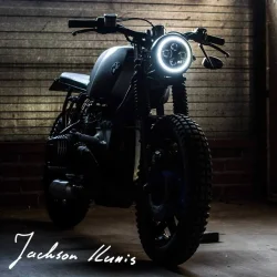 7" led sidehngt forlygte med pos. lys