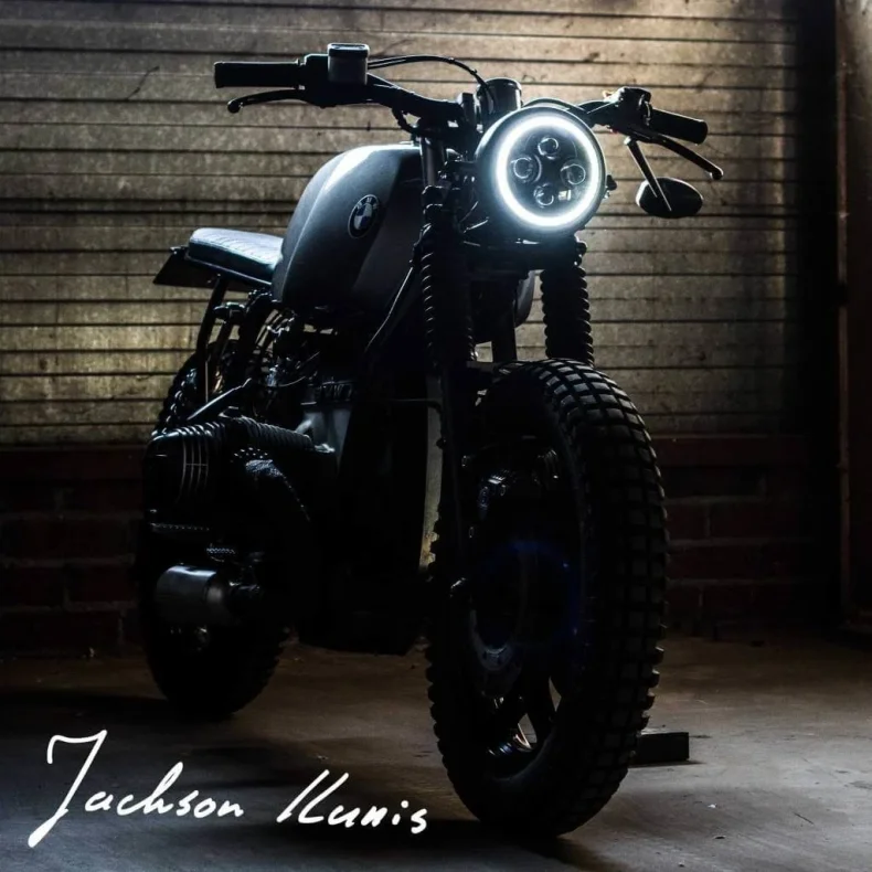 7" led sidehngt forlygte med pos. lys