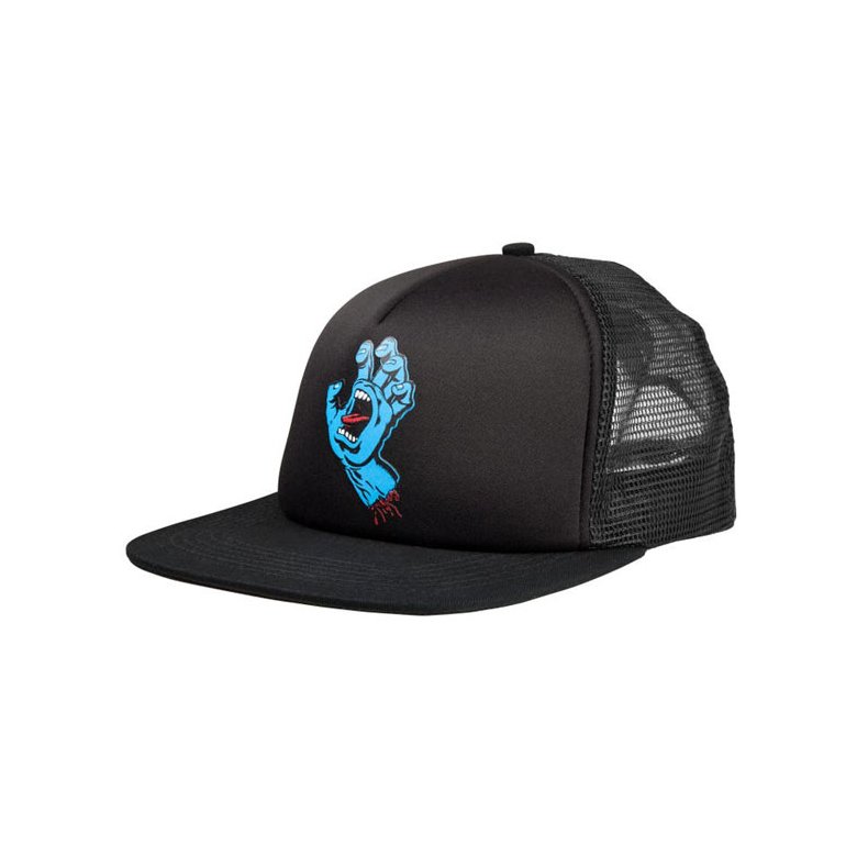 Santa Cruz Hand Mesh Back cap black/black 