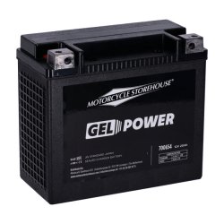 Batteri med hj CCA, Nano Series sealed GEL battery. 73-86fx,  fxr, 84-90 stoftail. 77-96 xl