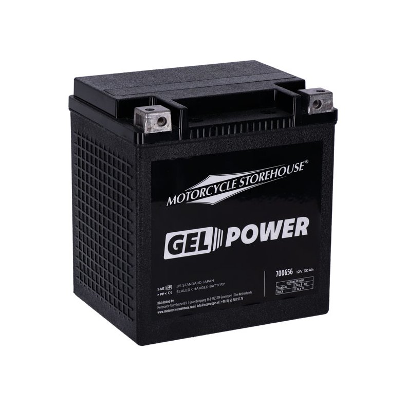Batteri med hj CCA, Nano Series sealed GEL battery.  97-25 FLT/Touring; 09-25 Trikes