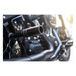 Burly Brand, Brawler crash bar kit M8 Softail. Rear. 18-24 Softail excl. FXBB, FXDRS with OEM exhaus