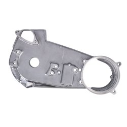 Inner primary cover. Cast Natural cast finish. 71-84 4-speed FX, FXE