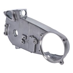 Inner primary cover. Cast Natural cast finish. 71-84 4-speed FX, FXE