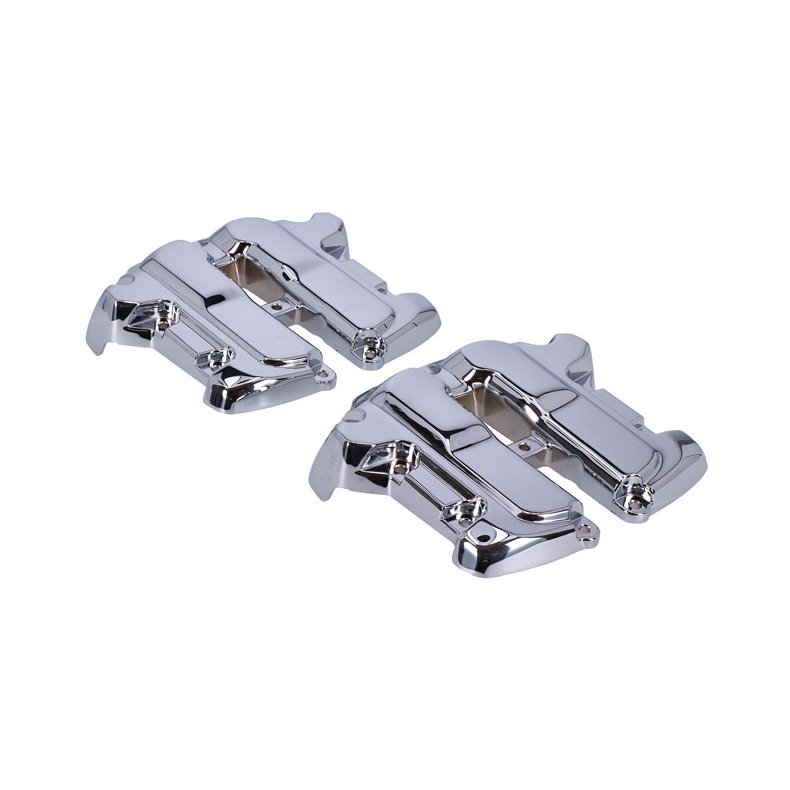 M8 Rocker box cover set. Chrome OEM style replacement chrome plated rocker covers. 